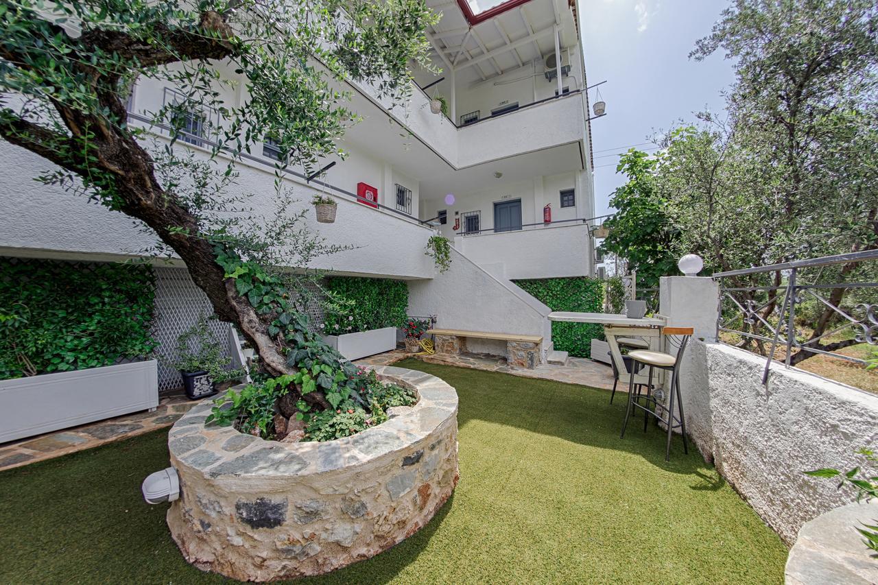 Irida Holiday Apartments Stoúpa Dış mekan fotoğraf